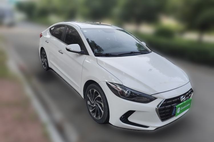 Used Hyundai Elantra (6th Generation / Lingdong) 2019 1.4T Dual-Clutch Xuan Dong · Dynamic Model Front Right 45 Deg