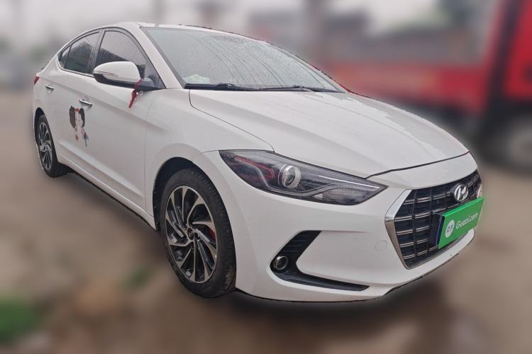 Used Hyundai Elantra (6th Generation / Lingdong) 2019 1.5L CVT ZhiXuan – Elite Version Front Right 45 Deg