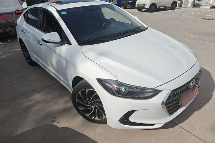 Used Hyundai Elantra (6th Generation / Lingdong) 2019 1.5L CVT ZhiXuan – Elite Version Front Right 45 Deg