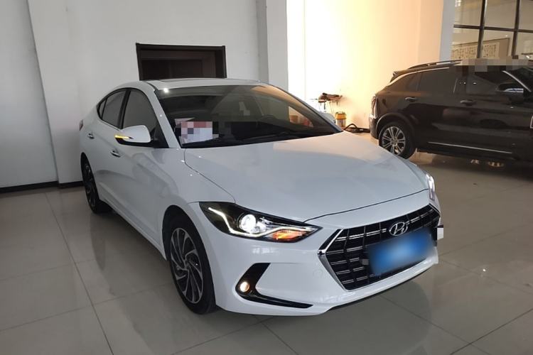 Used Hyundai Elantra (6th Generation / Lingdong) 2019 1.4T Dual-Clutch Xuan Dong · Dynamic Model Front Right 45 Deg