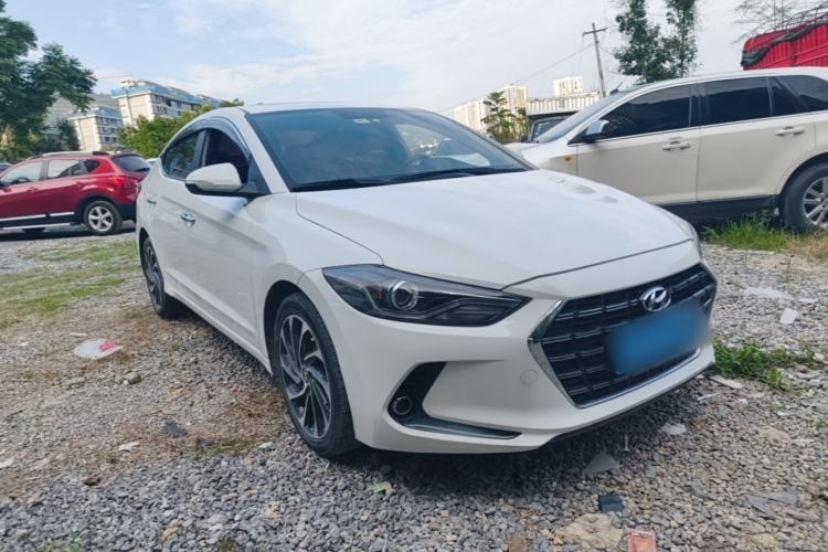 Used Hyundai Elantra (6th Generation / Lingdong) 2019 1.4T Dual-Clutch Xuan Dong · Dynamic Model Front Right 45 Deg