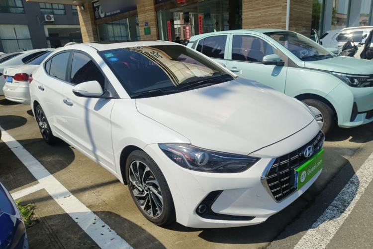 Used Hyundai Elantra (6th Generation / Lingdong) 2019 1.4T Dual-Clutch Xuan Dong · Dynamic Model Front Right 45 Deg