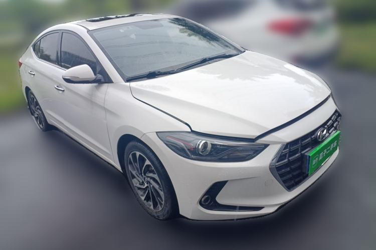Used Hyundai Elantra (6th Generation / Lingdong) 2019 1.4T Dual-Clutch Xuan Dong · Flagship Model Front Right 45 Deg