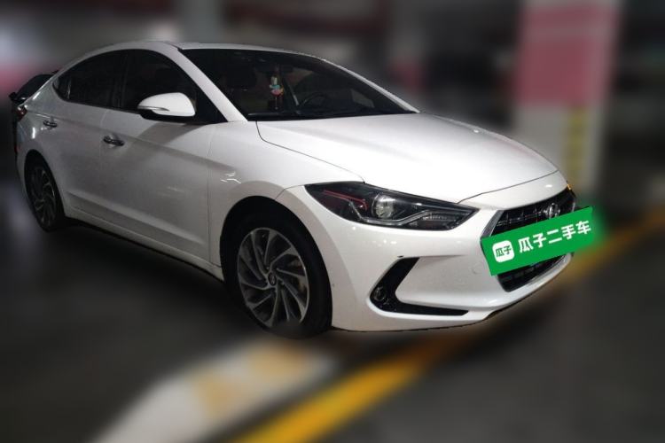 Used Hyundai Elantra (6th Generation / Lingdong) 2019 1.4T Dual-Clutch Xuan Dong · Dynamic Model Front Right 45 Deg