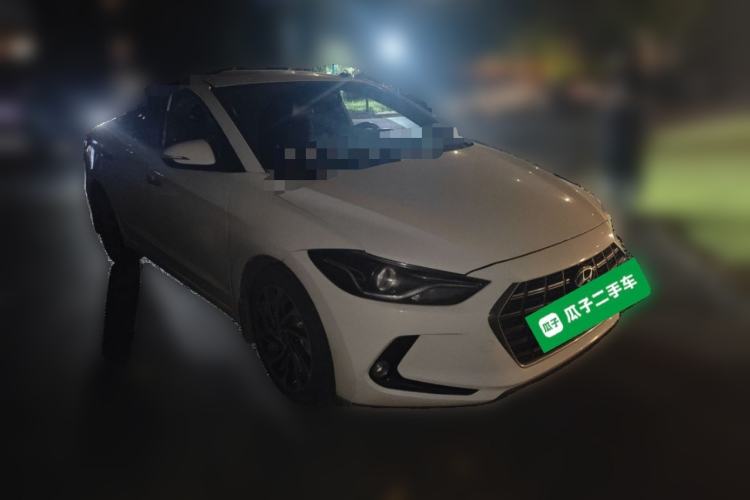 Used Hyundai Elantra (6th Generation / Lingdong) 2019 1.4T Dual-Clutch Xuan Dong · Dynamic Model Front Right 45 Deg