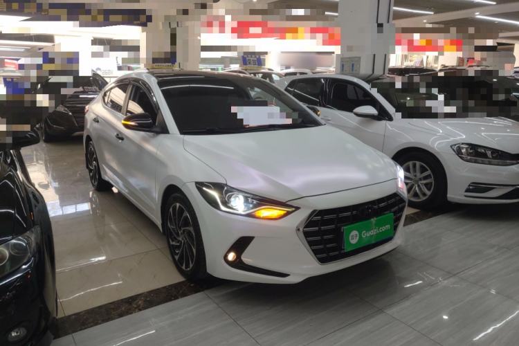 Used Hyundai Elantra (6th Generation / Lingdong) 2019 1.5L CVT ZhiXuan – Elite Version Front Right 45 Deg