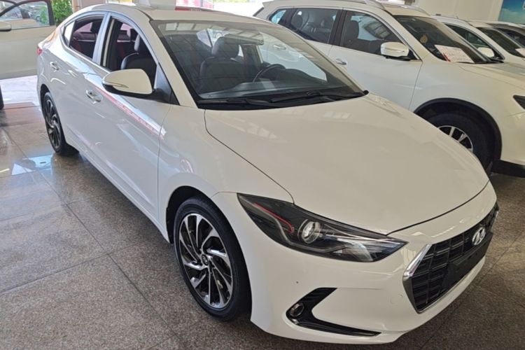 Used Hyundai Elantra (6th Generation / Lingdong) 2019 1.4T Dual-Clutch Xuan Dong · Dynamic Model Front Right 45 Deg