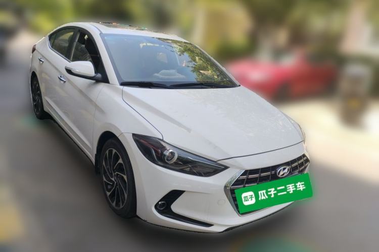 Used Hyundai Elantra (6th Generation / Lingdong) 2019 1.4T Dual-Clutch Xuan Dong · Dynamic Model Front Right 45 Deg
