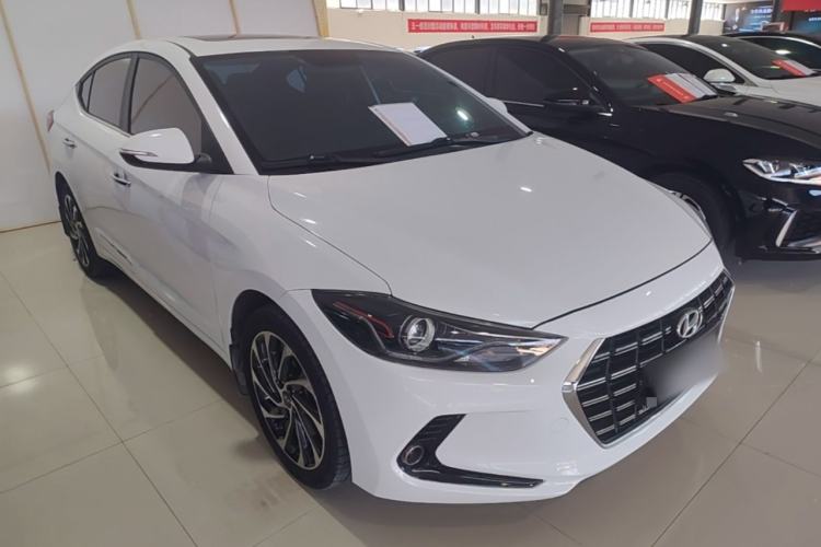 Used Hyundai Elantra (6th Generation / Lingdong) 2019 1.4T Dual-Clutch Xuan Dong · Dynamic Model Front Right 45 Deg