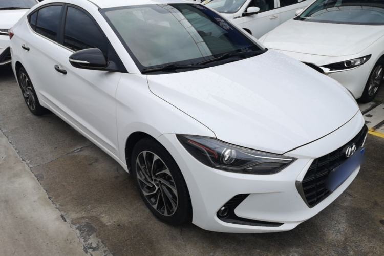 Used Hyundai Elantra (6th Generation / Lingdong) 2019 1.4T Dual-Clutch Xuan Dong · Dynamic Model Front Right 45 Deg