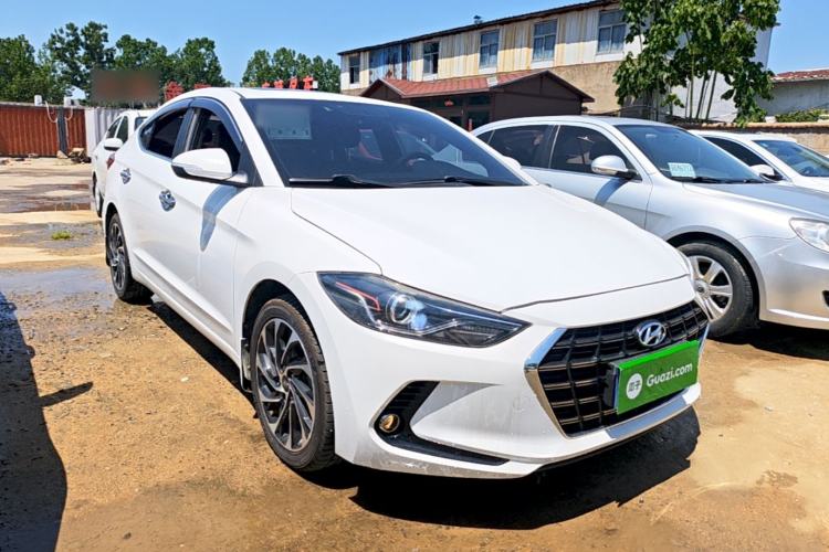 Used Hyundai Elantra (6th Generation / Lingdong) 2019 1.4T Dual-Clutch Xuan Dong · Dynamic Model Front Right 45 Deg