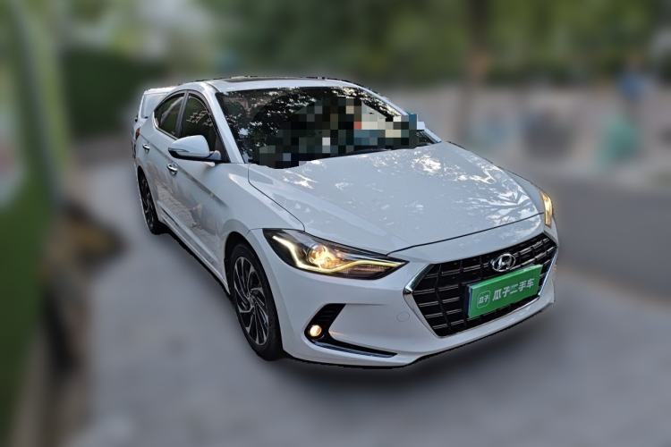 Used Hyundai Elantra (6th Generation / Lingdong) 2019 1.4T Dual-Clutch Xuan Dong · Dynamic Model Front Right 45 Deg