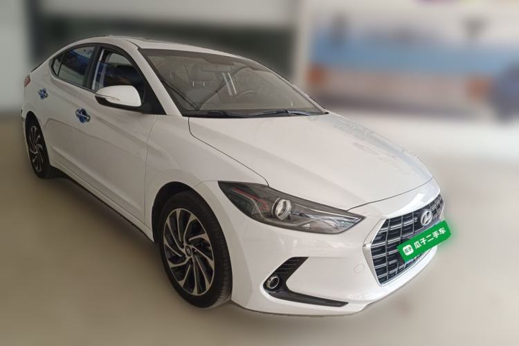 Used Hyundai Elantra (6th Generation / Lingdong) 2019 1.5L CVT ZhiXuan – Elite Version Front Right 45 Deg