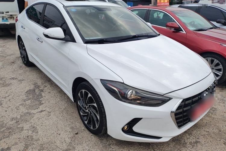 Used Hyundai Elantra (6th Generation / Lingdong) 2019 1.4T Dual-Clutch Xuan Dong · Dynamic Model Front Right 45 Deg