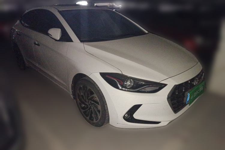 Used Hyundai Elantra (6th Generation / Lingdong) 2019 1.5L CVT ZhiXuan – Elite Version Front Right 45 Deg