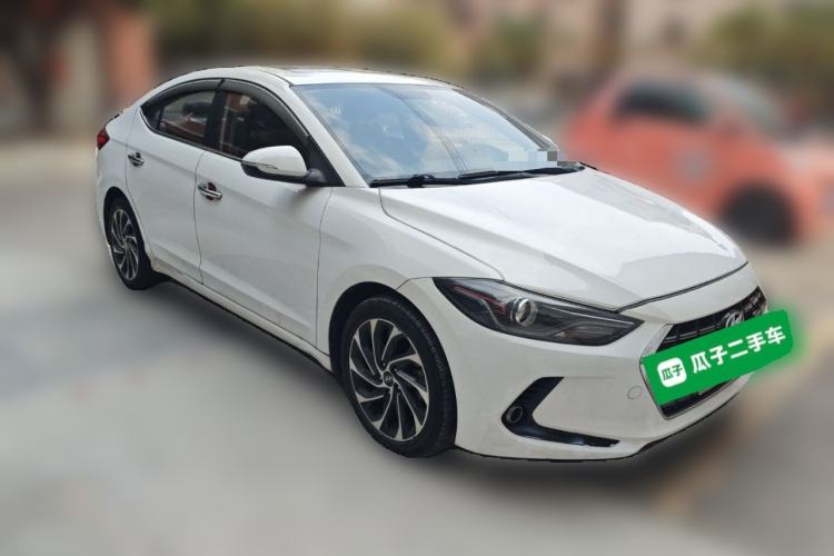 Used Hyundai Elantra (6th Generation / Lingdong) 2019 1.5L CVT ZhiXuan – Elite Version Front Right 45 Deg