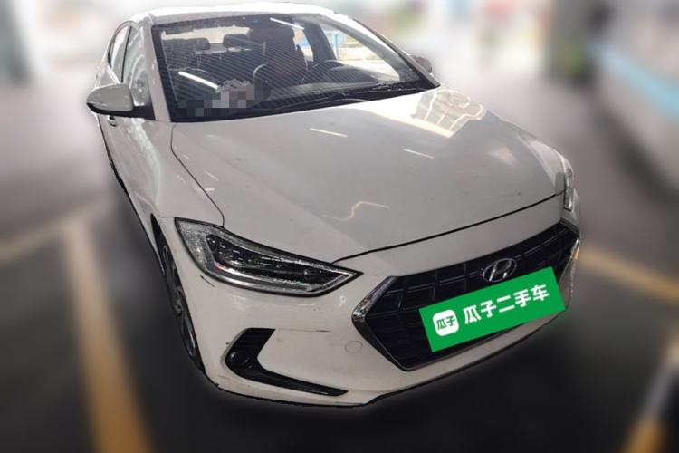 Used Hyundai Elantra (6th Generation / Lingdong) 2019 1.5L CVT ZhiXuan – Elite Version Front Right 45 Deg