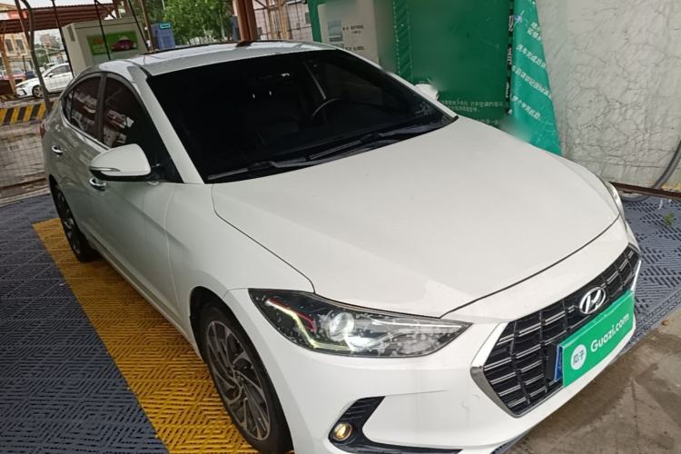 Used Hyundai Elantra (6th Generation / Lingdong) 2019 1.4T Dual-Clutch Xuan Dong · Dynamic Model Front Right 45 Deg
