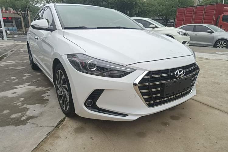 Used Hyundai Elantra (6th Generation / Lingdong) 2019 1.4T Dual-Clutch Xuan Dong · Dynamic Model Front Right 45 Deg