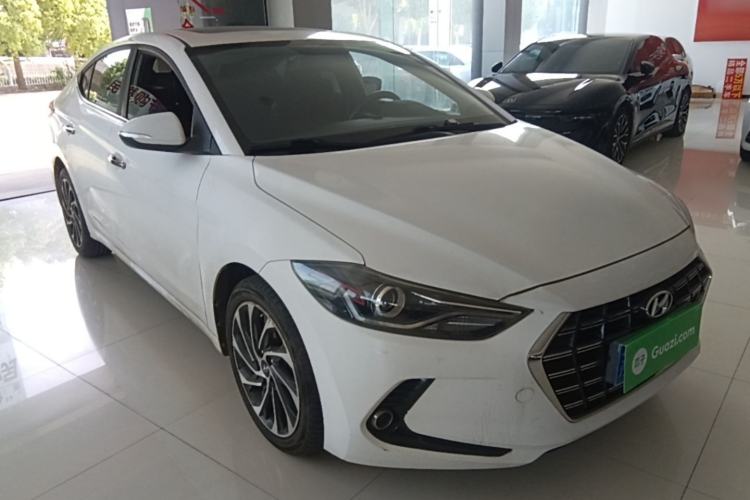 Used Hyundai Elantra (6th Generation / Lingdong) 2019 1.4T Dual-Clutch Xuan Dong · Dynamic Model Front Right 45 Deg