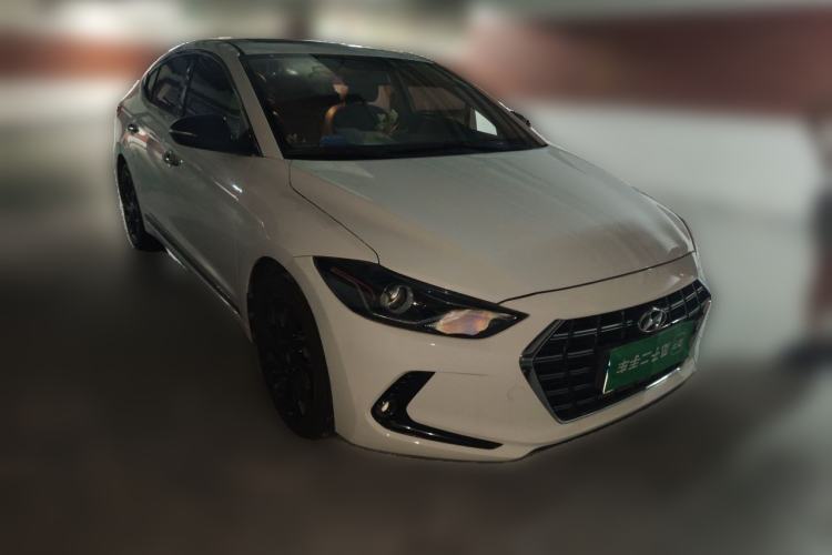 Used Hyundai Elantra (6th Generation / Lingdong) 2019 1.5L CVT ZhiXuan – Elite Version Front Right 45 Deg