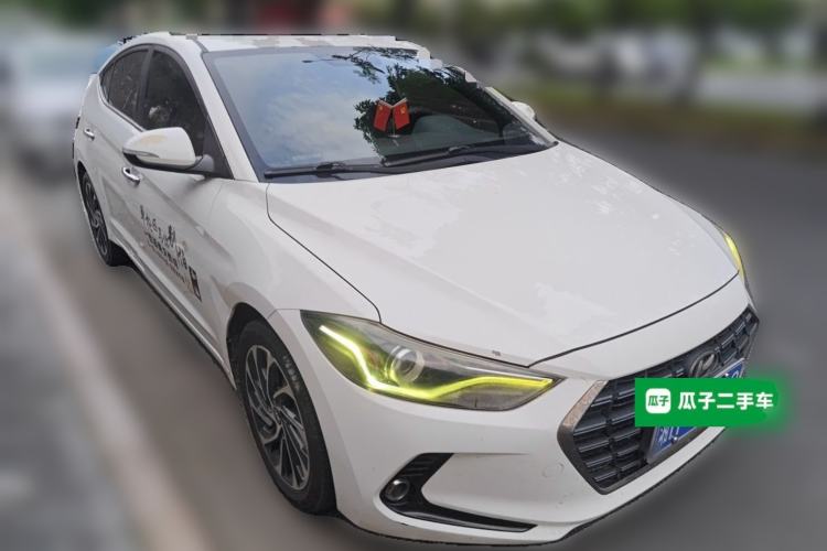 Used Hyundai Elantra (6th Generation / Lingdong) 2019 1.4T Dual-Clutch Xuan Dong · Dynamic Model Front Right 45 Deg