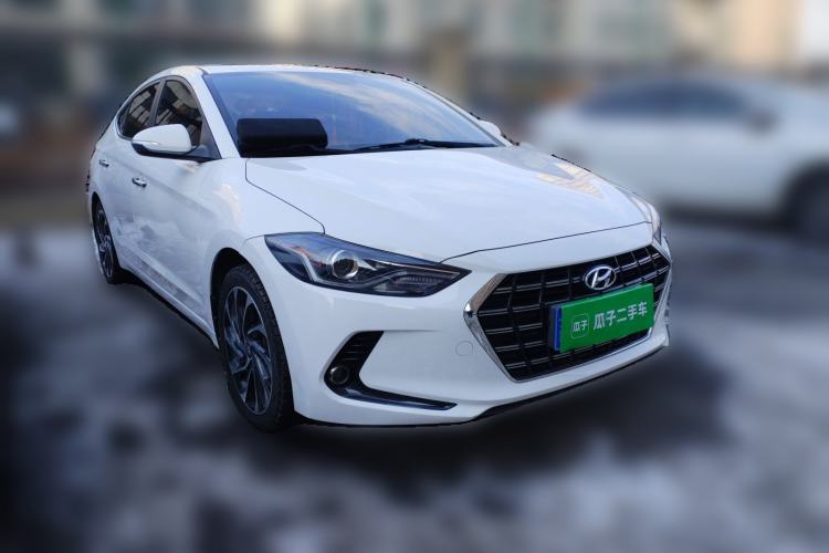 Used Hyundai Elantra (6th Generation / Lingdong) 2019 1.4T Dual-Clutch Xuan Dong · Dynamic Model Front Right 45 Deg