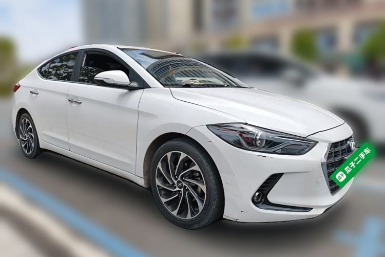 Used Hyundai Elantra (6th Generation / Lingdong) 2019 1.4T Dual-Clutch Xuan Dong · Dynamic Model Front Right 45 Deg