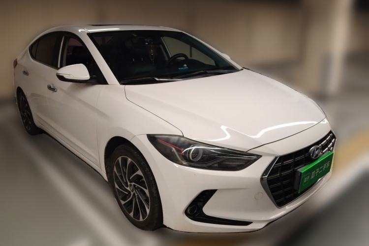 Used Hyundai Elantra (6th Generation / Lingdong) 2019 1.5L CVT ZhiXuan – Elite Version Front Right 45 Deg