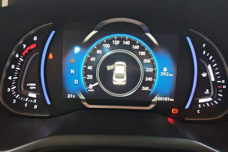 Used Hyundai Elantra (6th Generation / Lingdong) 2019 1.4T Dual-Clutch Xuan Dong · Dynamic Model Instrument Cluster