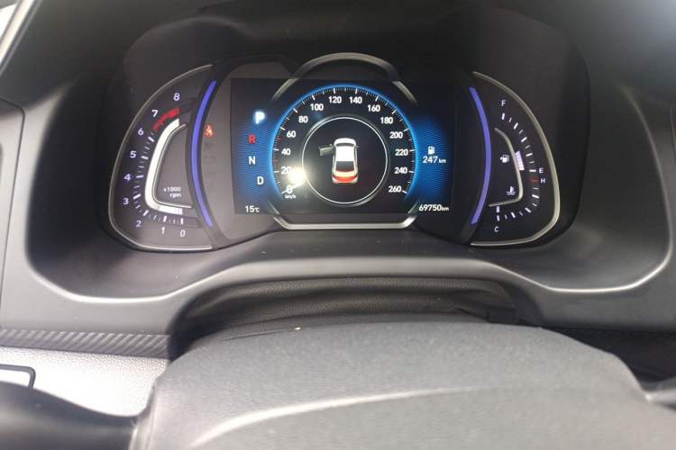Used Hyundai Elantra (6th Generation / Lingdong) 2019 1.4T Dual-Clutch Xuan Dong · Dynamic Model Instrument Cluster