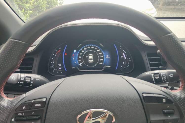 Used Hyundai Elantra (6th Generation / Lingdong) 2019 1.4T Dual-Clutch Xuan Dong · Dynamic Model Instrument Cluster