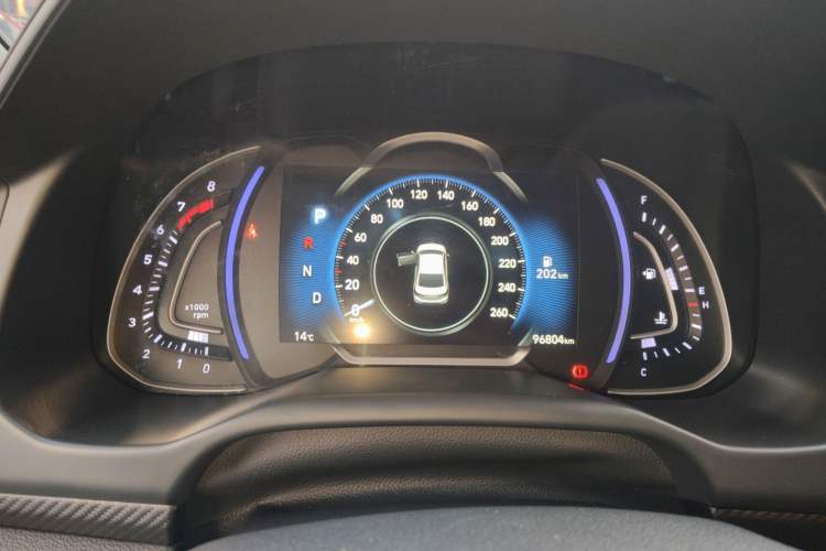 Used Hyundai Elantra (6th Generation / Lingdong) 2019 1.4T Dual-Clutch Xuan Dong · Dynamic Model Instrument Cluster