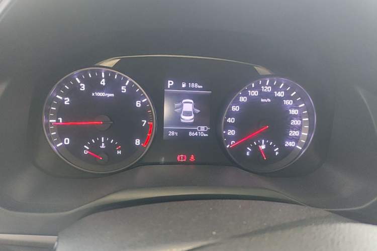 Used Hyundai Elantra (6th Generation / Lingdong) 2019 1.5L CVT ZhiXuan – Elite Version Instrument Cluster