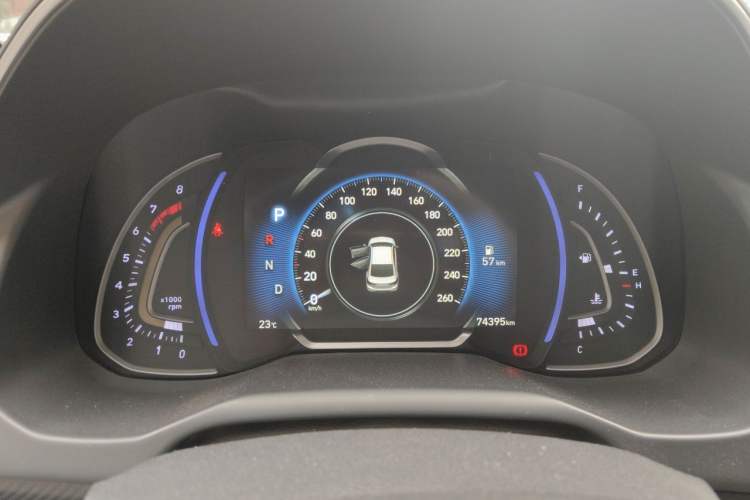Used Hyundai Elantra (6th Generation / Lingdong) 2019 1.4T Dual-Clutch Xuan Dong · Dynamic Model Instrument Cluster