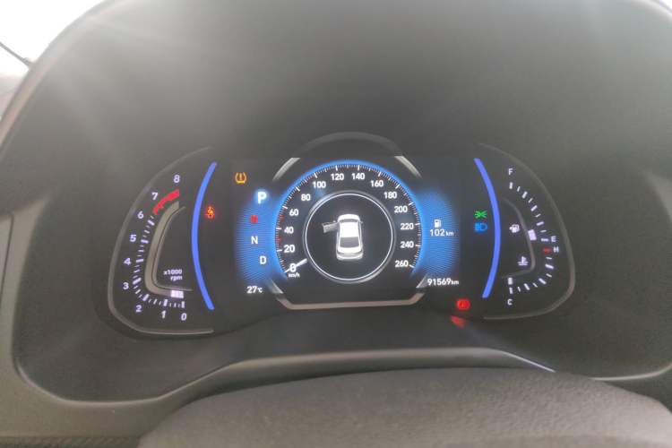 Used Hyundai Elantra (6th Generation / Lingdong) 2019 1.4T Dual-Clutch Xuan Dong · Dynamic Model Instrument Cluster