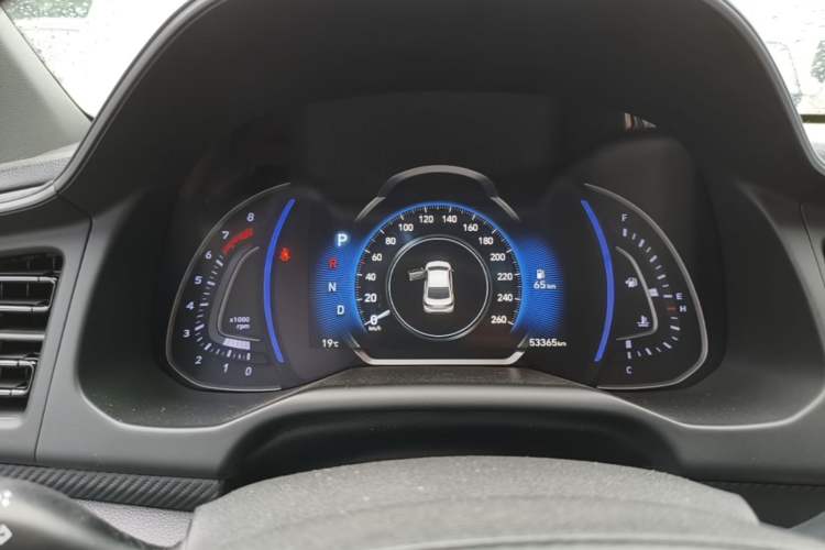 Used Hyundai Elantra (6th Generation / Lingdong) 2019 1.4T Dual-Clutch Xuan Dong · Dynamic Model Instrument Cluster