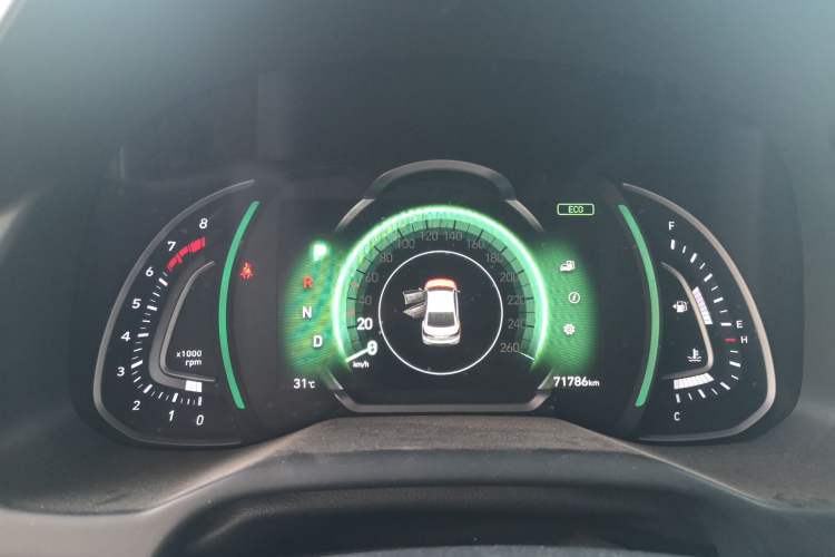 Used Hyundai Elantra (6th Generation / Lingdong) 2019 1.4T Dual-Clutch Xuan Dong · Dynamic Model Instrument Cluster