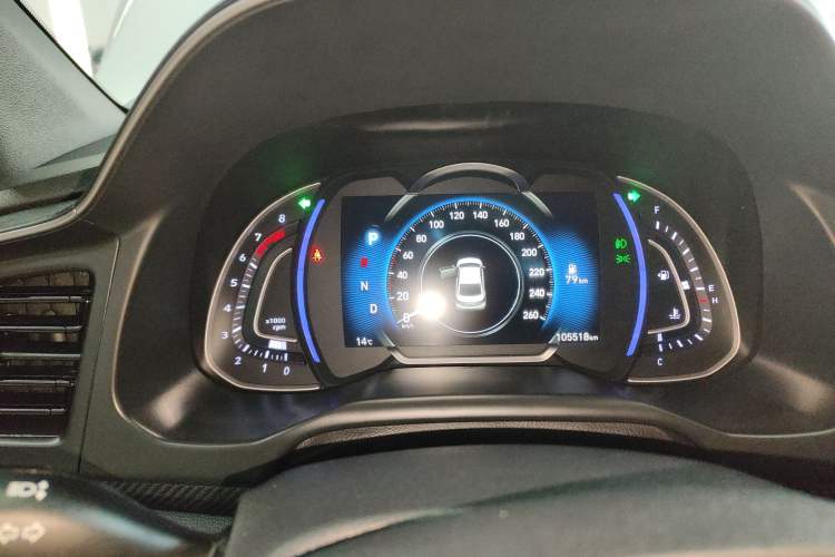 Used Hyundai Elantra (6th Generation / Lingdong) 2019 1.4T Dual-Clutch Xuan Dong · Dynamic Model Instrument Cluster
