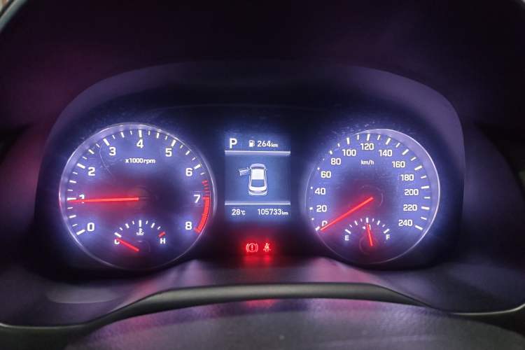 Used Hyundai Elantra (6th Generation / Lingdong) 2019 1.5L CVT ZhiXuan – Elite Version Instrument Cluster