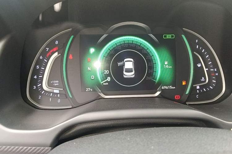 Used Hyundai Elantra (6th Generation / Lingdong) 2019 1.4T Dual-Clutch Xuan Dong · Dynamic Model Instrument Cluster
