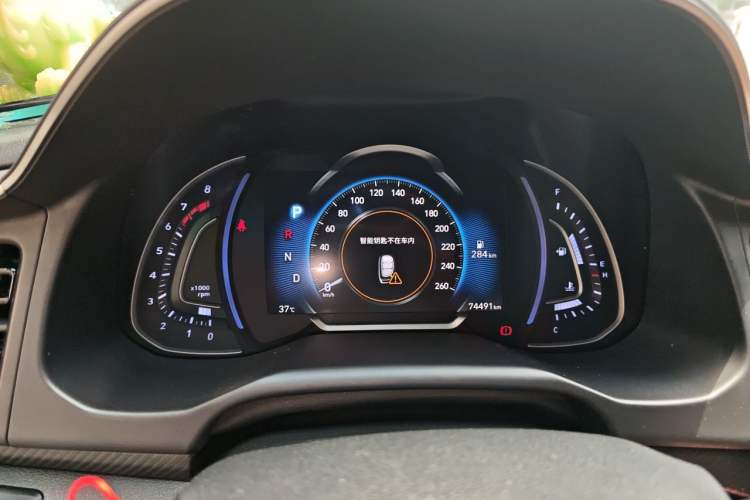 Used Hyundai Elantra (6th Generation / Lingdong) 2019 1.4T Dual-Clutch Xuan Dong · Dynamic Model Instrument Cluster