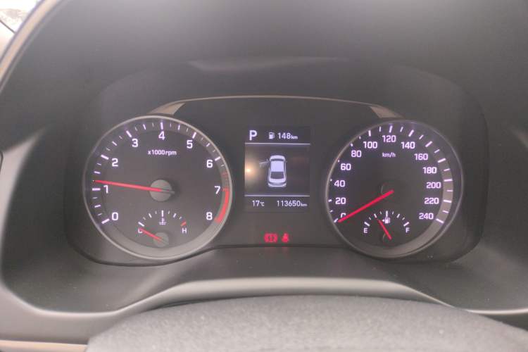 Used Hyundai Elantra (6th Generation / Lingdong) 2019 1.5L CVT ZhiXuan – Elite Version Instrument Cluster