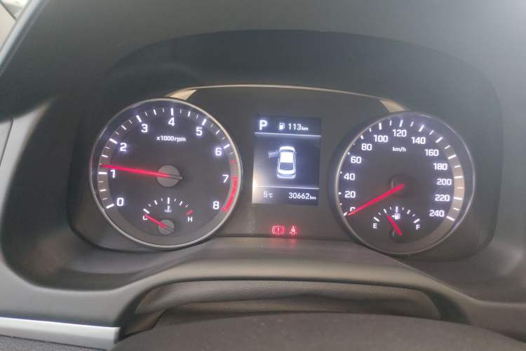Used Hyundai Elantra (6th Generation / Lingdong) 2019 1.5L CVT ZhiXuan – Elite Version Instrument Cluster