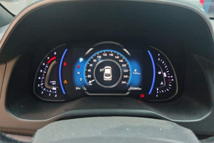 Used Hyundai Elantra (6th Generation / Lingdong) 2019 1.4T Dual-Clutch Xuan Dong · Dynamic Model Instrument Cluster