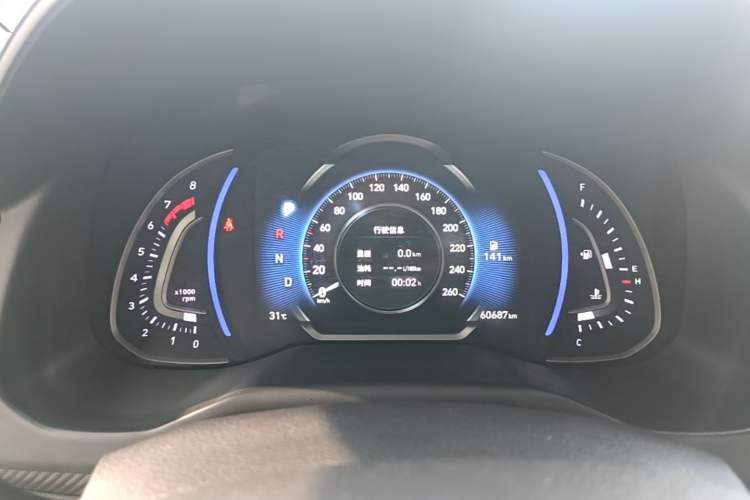 Used Hyundai Elantra (6th Generation / Lingdong) 2019 1.4T Dual-Clutch Xuan Dong · Dynamic Model Instrument Cluster