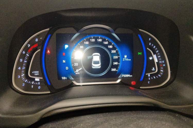 Used Hyundai Elantra (6th Generation / Lingdong) 2019 1.4T Dual-Clutch Xuan Dong · Dynamic Model Instrument Cluster