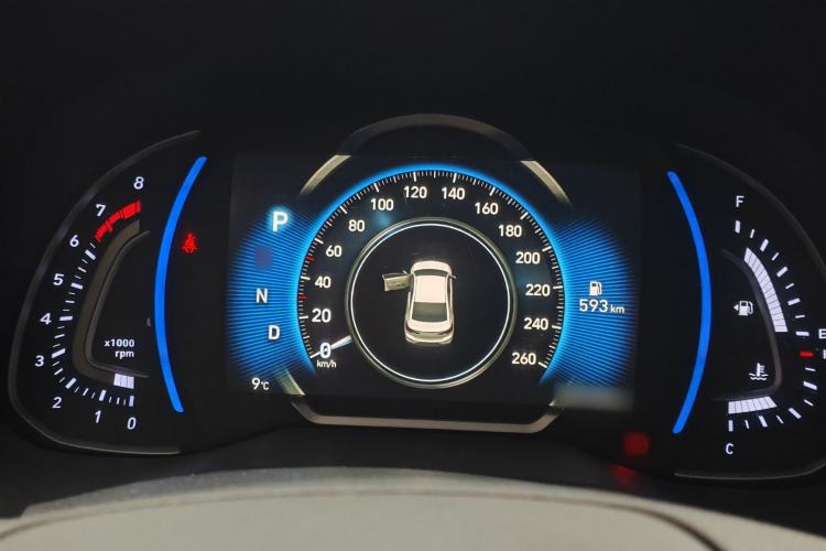 Used Hyundai Elantra (6th Generation / Lingdong) 2019 1.4T Dual-Clutch Xuan Dong · Dynamic Model Instrument Cluster