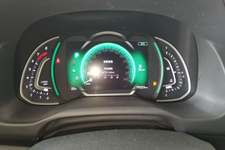 Used Hyundai Elantra (6th Generation / Lingdong) 2019 1.4T Dual-Clutch Xuan Dong · Dynamic Model Instrument Cluster