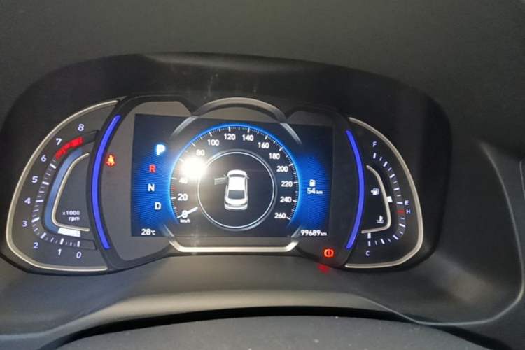 Used Hyundai Elantra (6th Generation / Lingdong) 2019 1.4T Dual-Clutch Xuan Dong · Dynamic Model Instrument Cluster